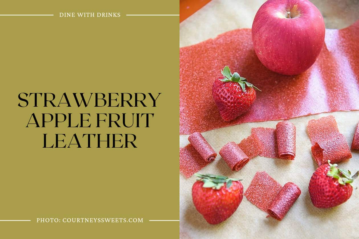 Strawberry Apple Fruit Leather