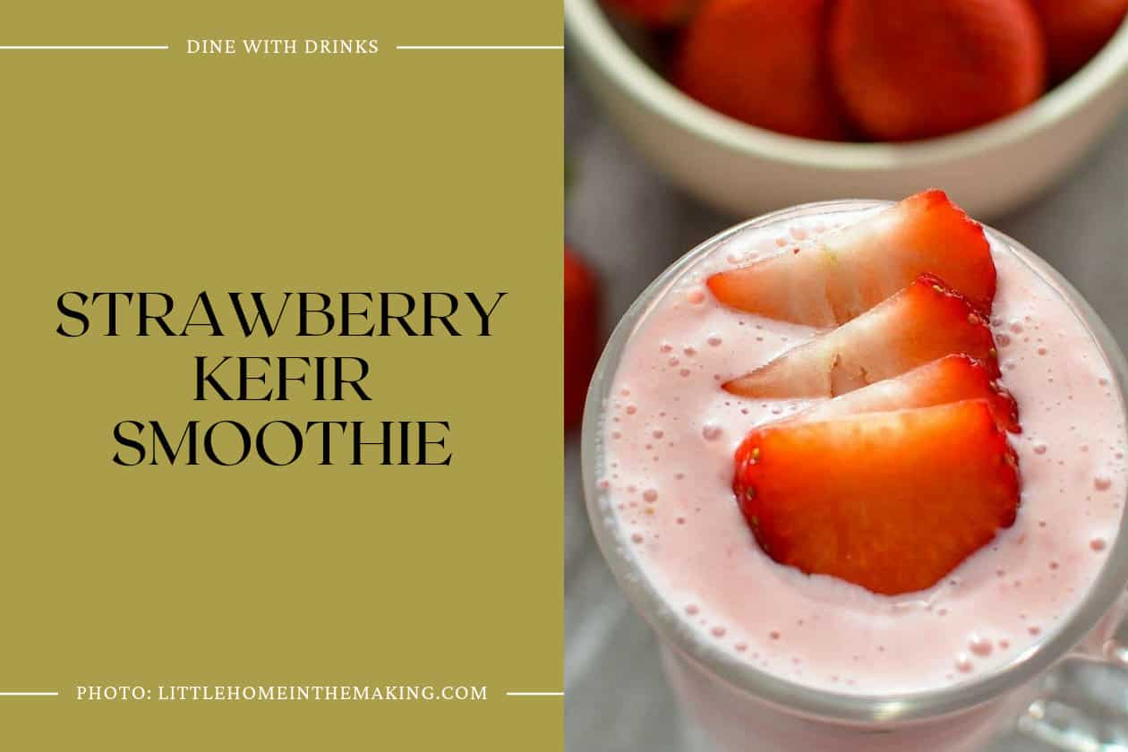 Strawberry Kefir Smoothie