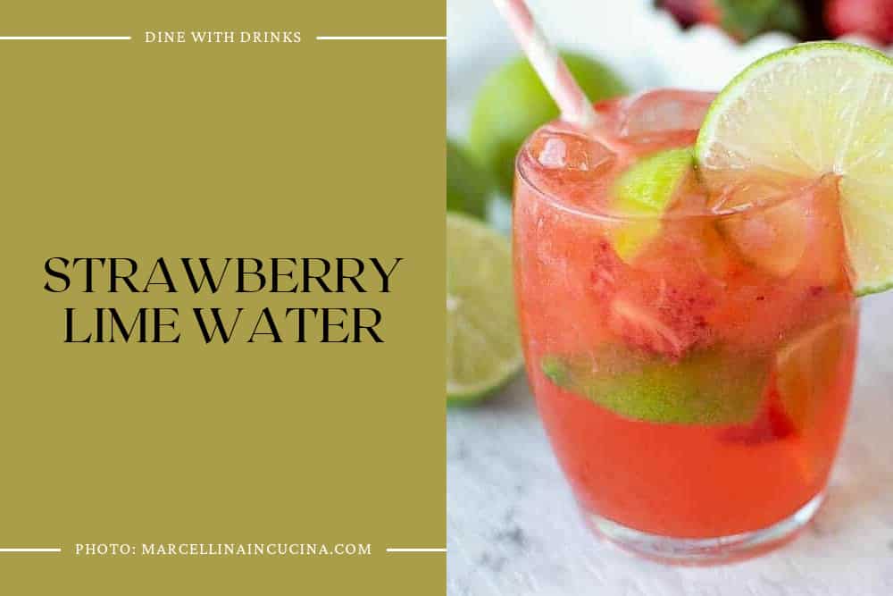 Strawberry Lime Water