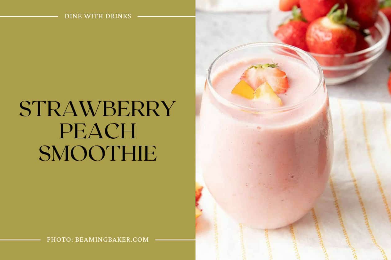 Strawberry Peach Smoothie