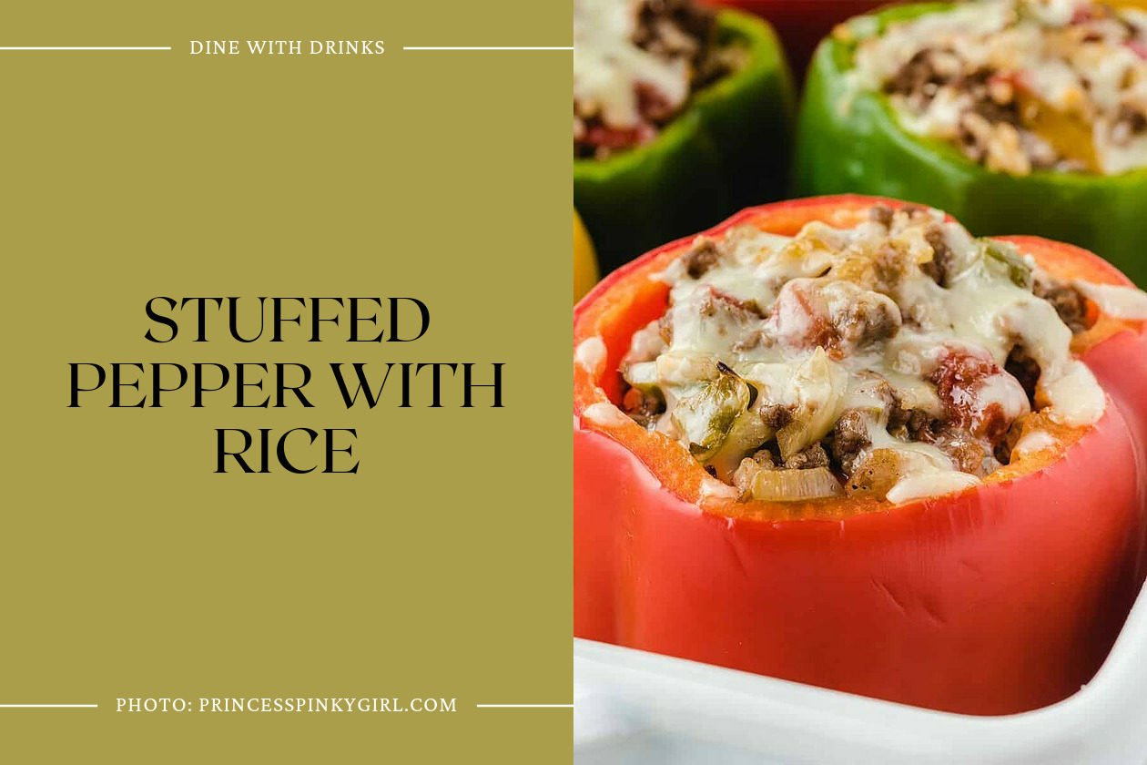Stuffed Pepper With Rice
