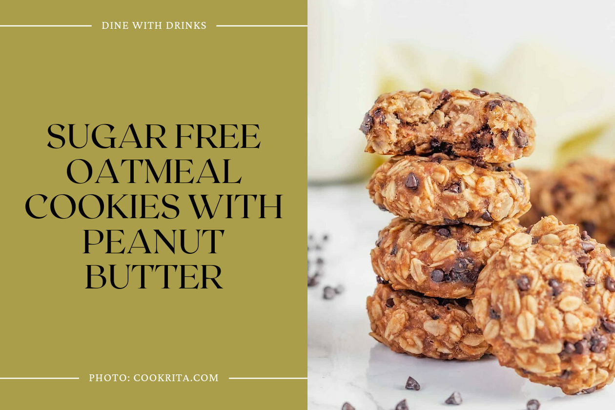 Sugar Free Oatmeal Cookies With Peanut Butter