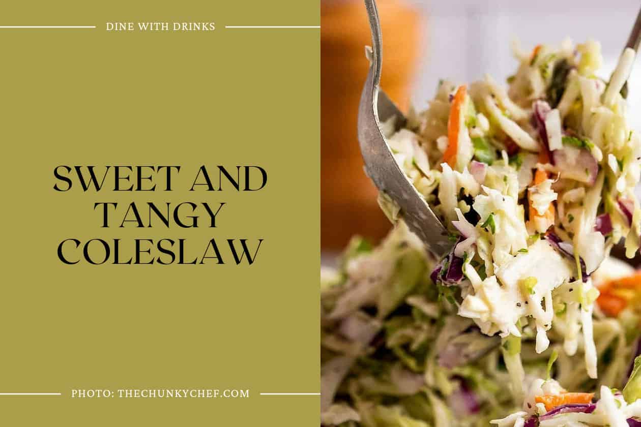 Sweet And Tangy Coleslaw