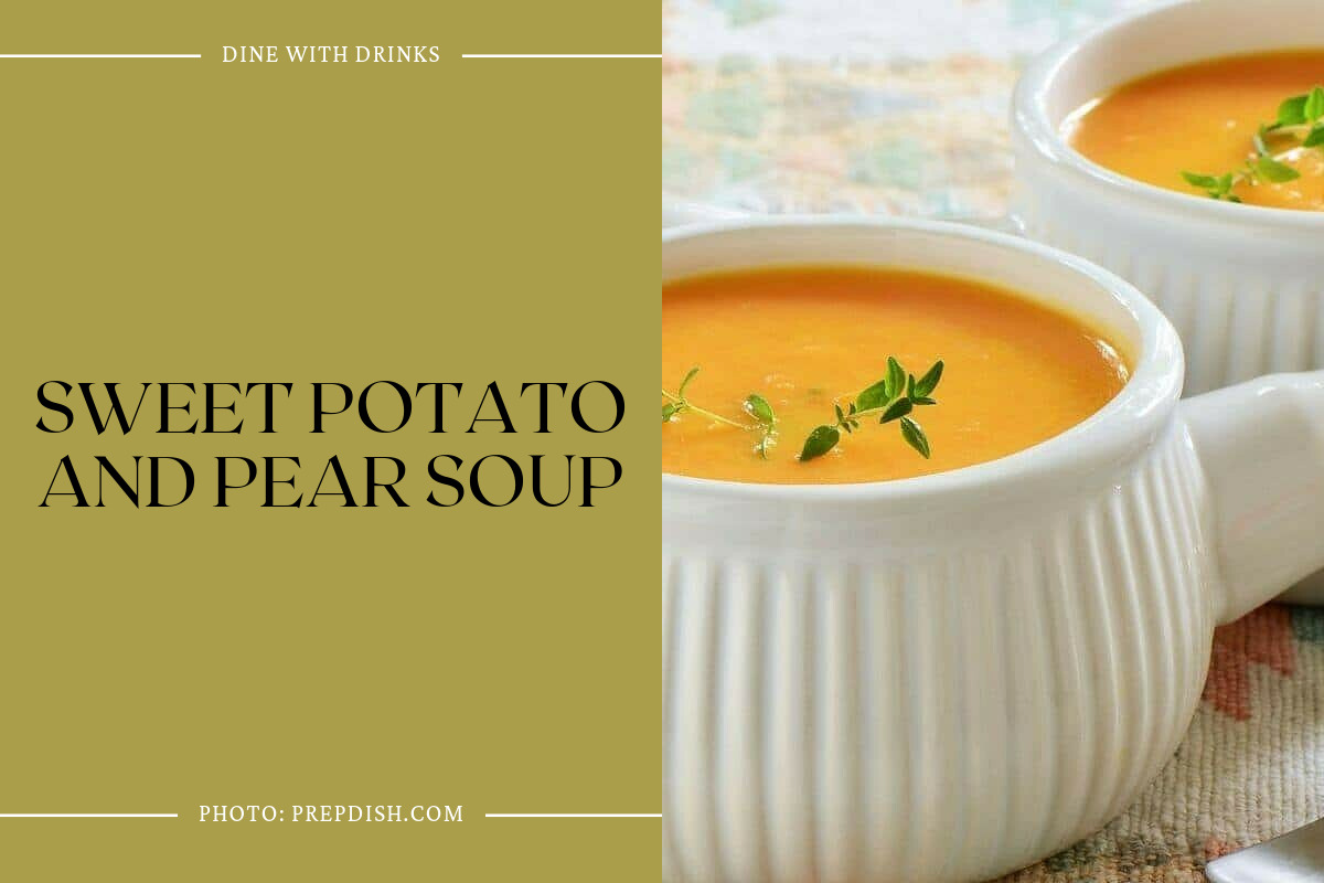 Sweet Potato And Pear Soup