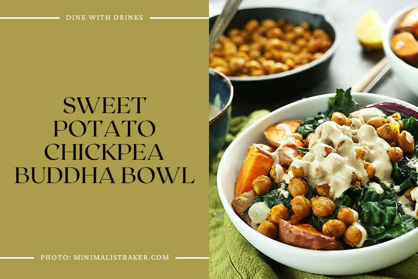 Sweet Potato Chickpea Buddha Bowl