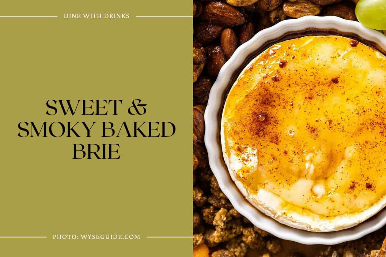 Sweet & Smoky Baked Brie