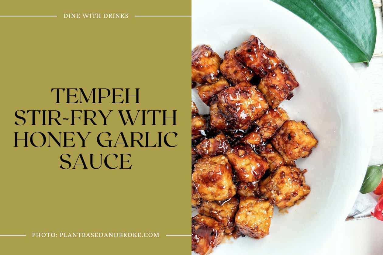 Tempeh Stir-Fry With Honey Garlic Sauce