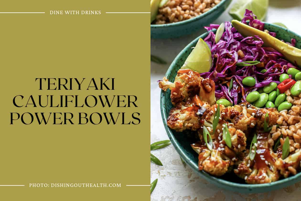 Teriyaki Cauliflower Power Bowls