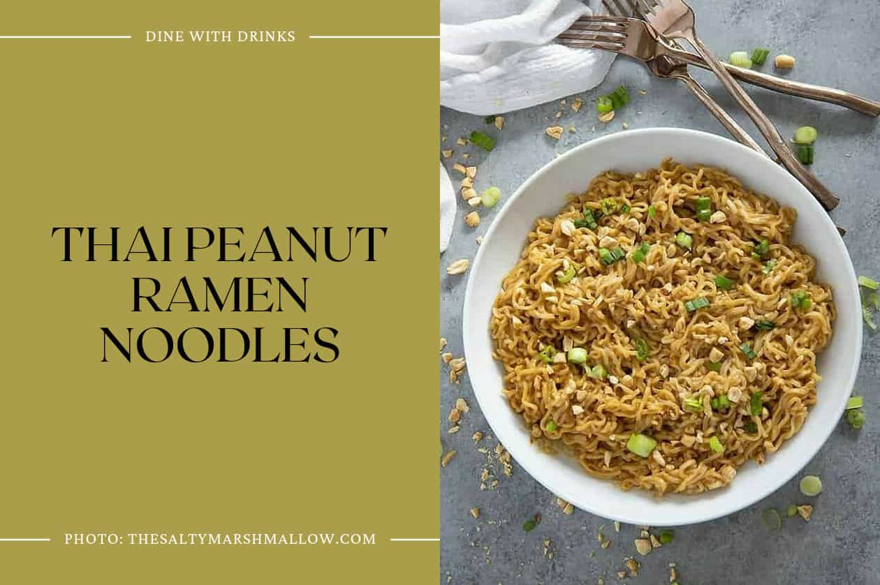 Thai Peanut Ramen Noodles
