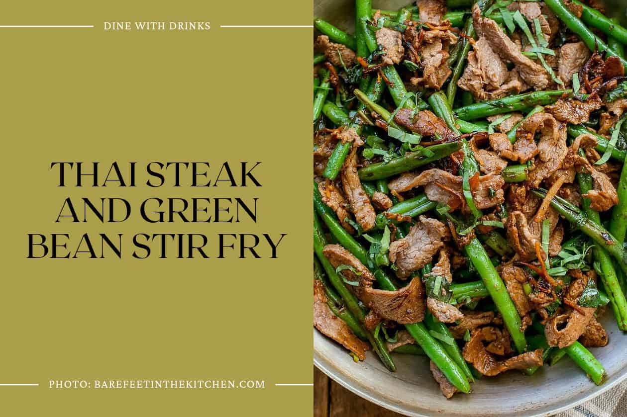 Thai Steak And Green Bean Stir Fry