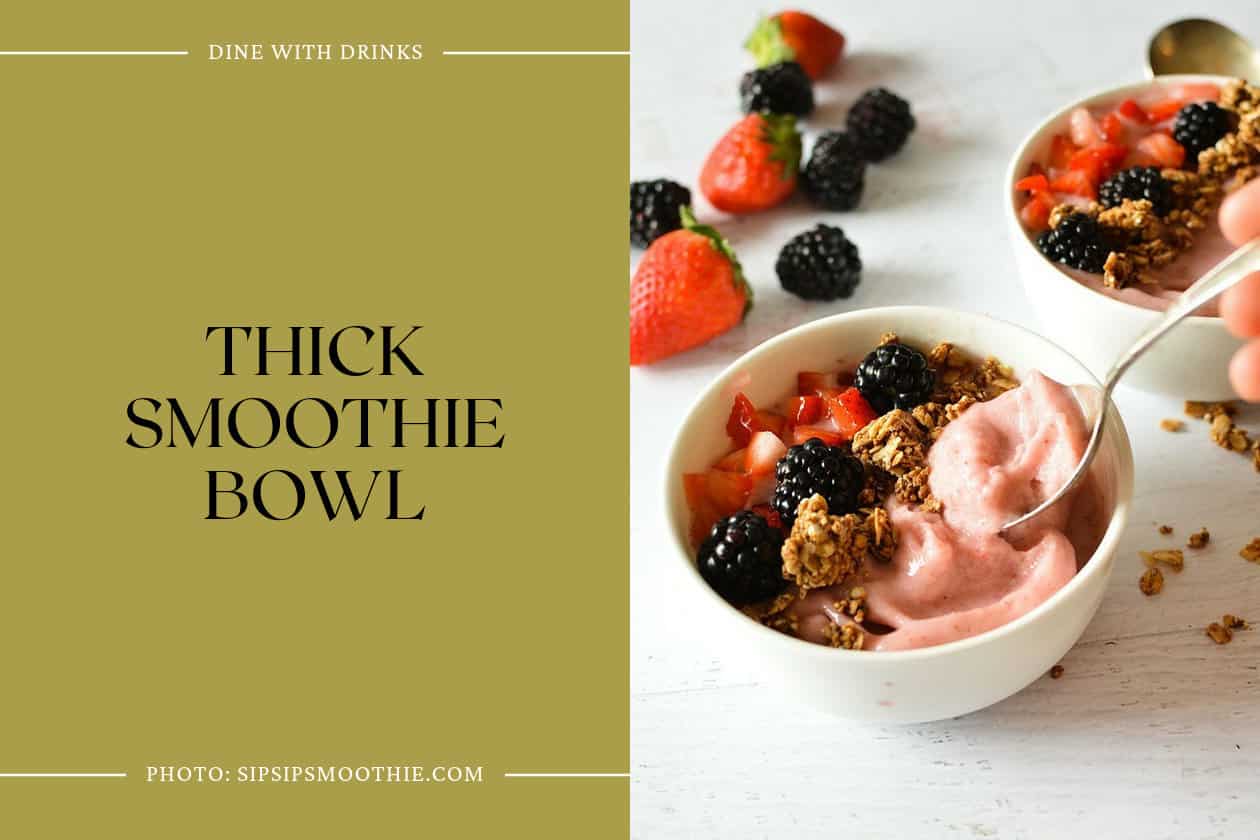 Thick Smoothie Bowl