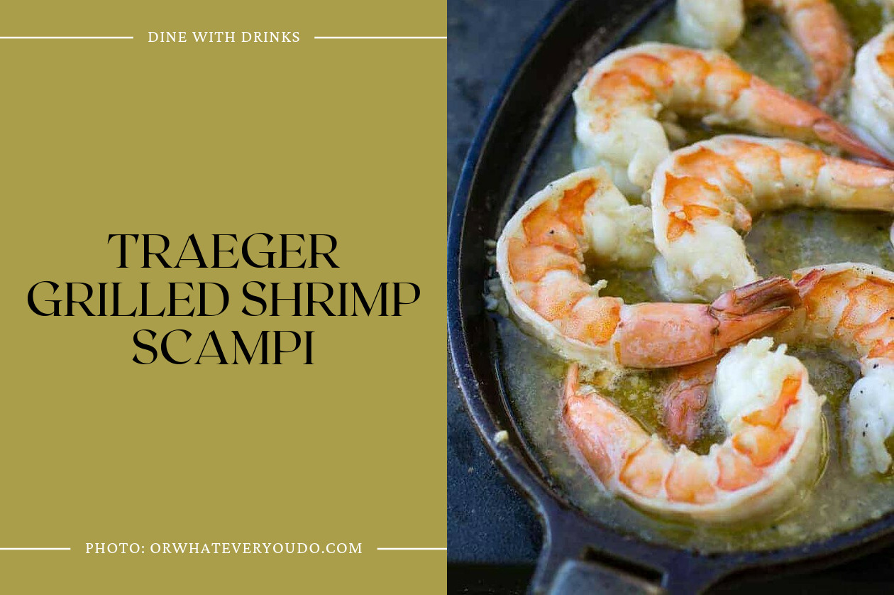 Traeger Grilled Shrimp Scampi