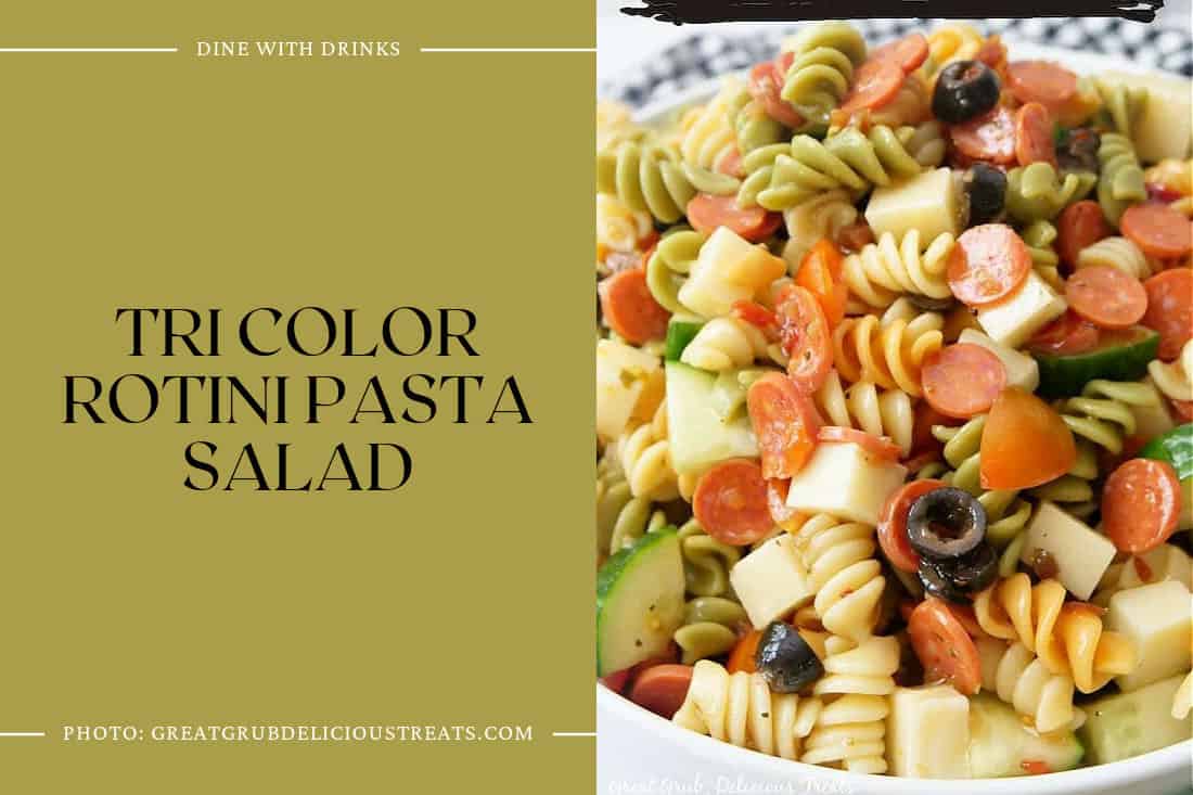 Tri Color Rotini Pasta Salad