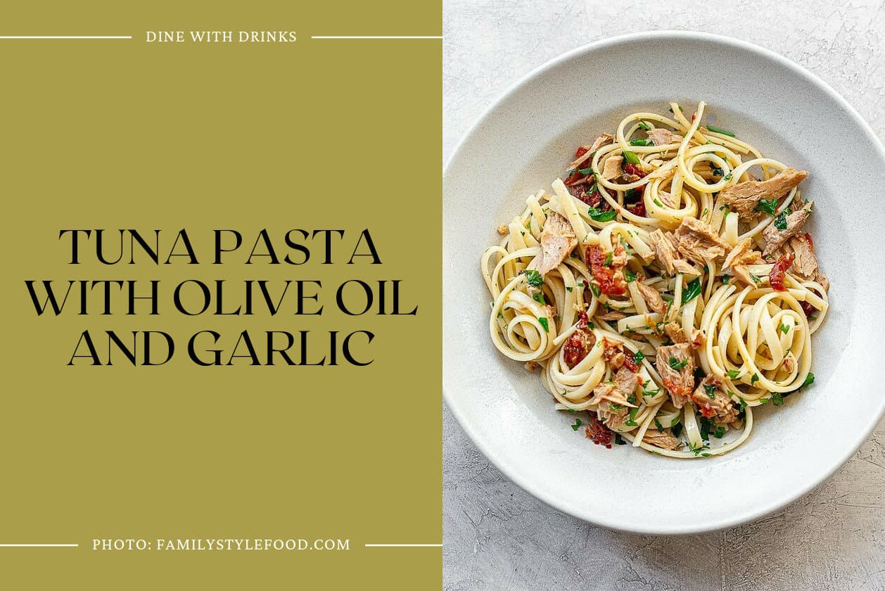 Tuna Pasta With Olive Oil And Garlic
