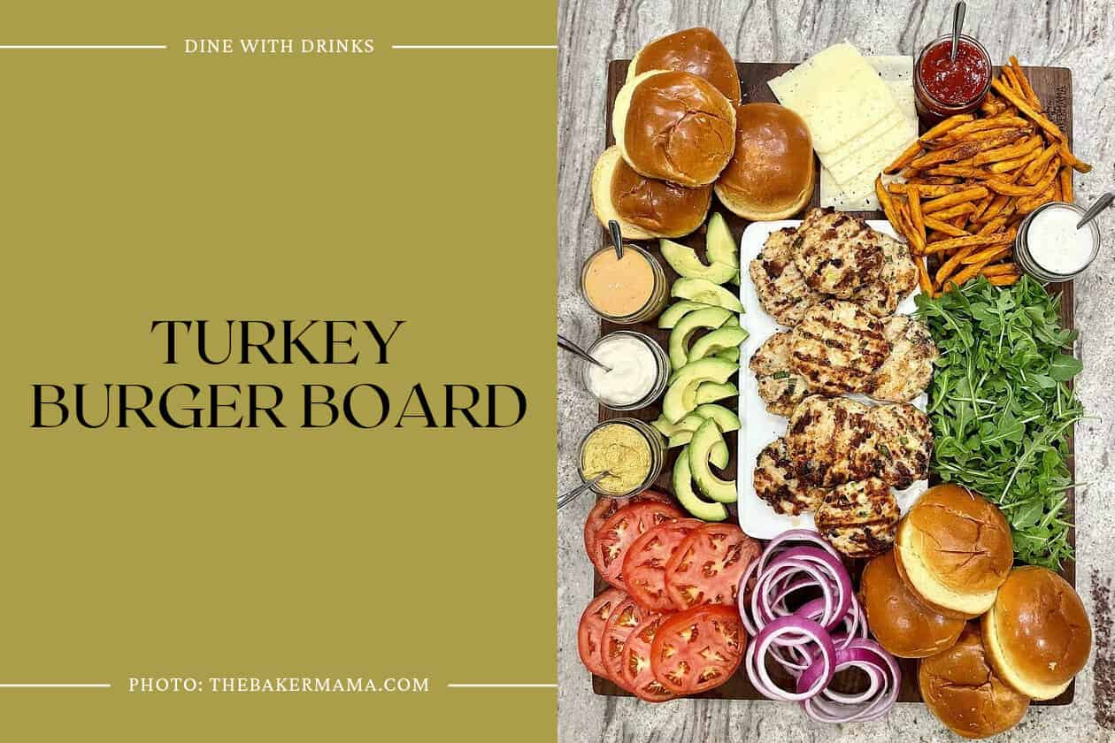 Turkey Burger Board