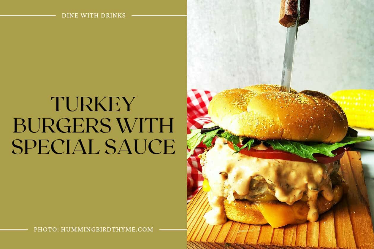 Turkey Burgers With Special Sauce