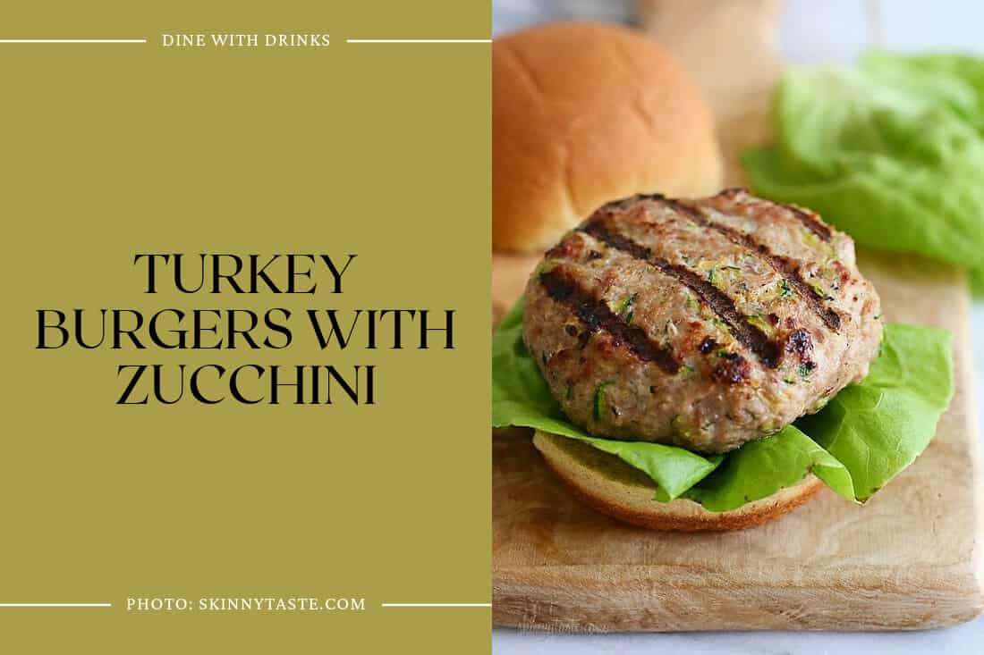 Turkey Burgers With Zucchini