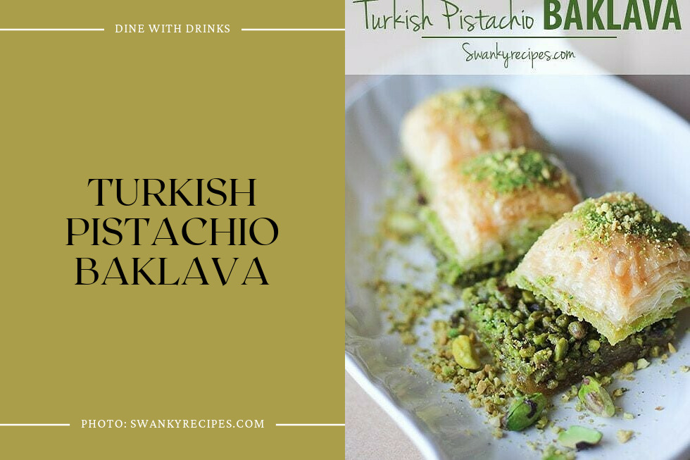 Turkish Pistachio Baklava
