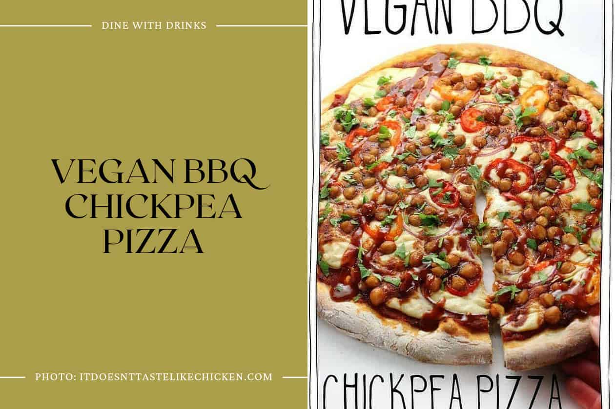 Vegan Bbq Chickpea Pizza