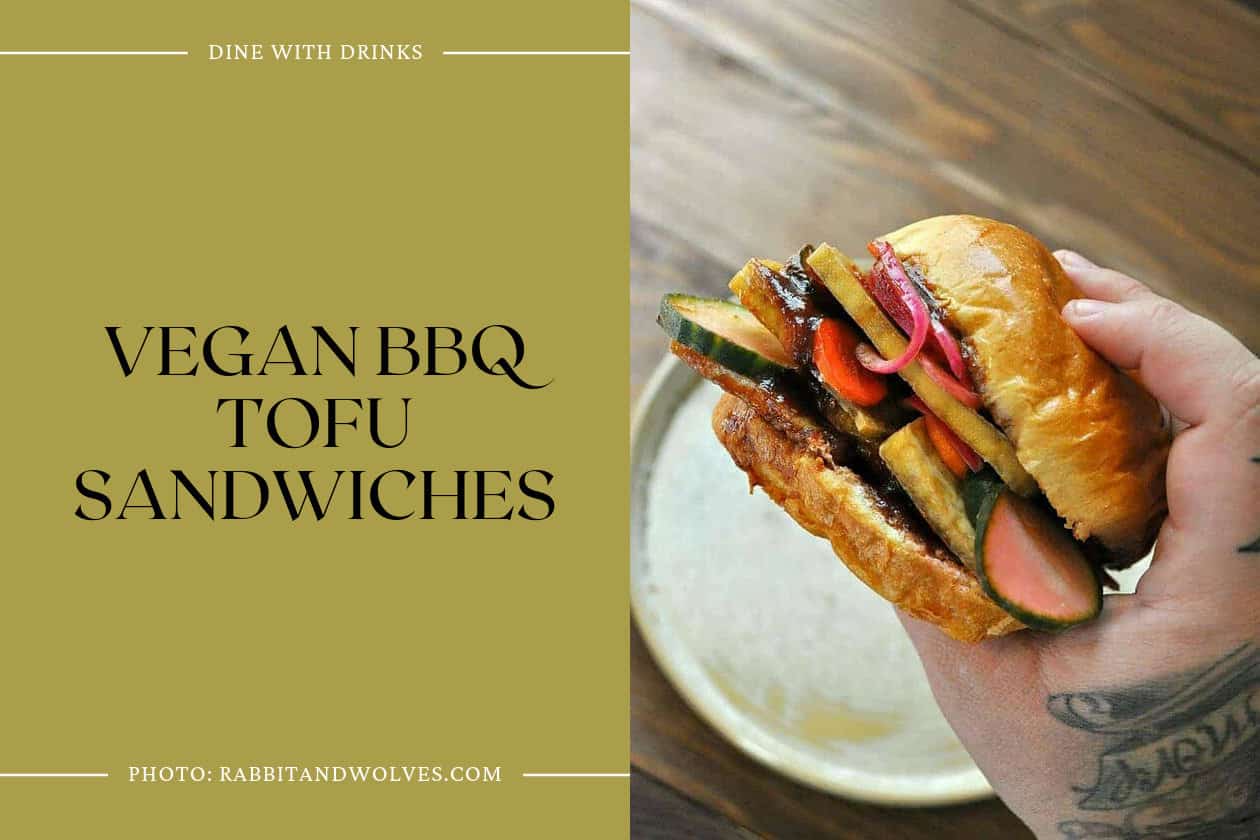 Vegan Bbq Tofu Sandwiches
