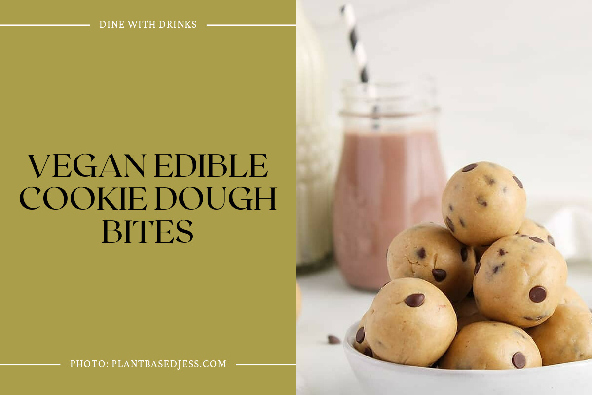 Vegan Edible Cookie Dough Bites