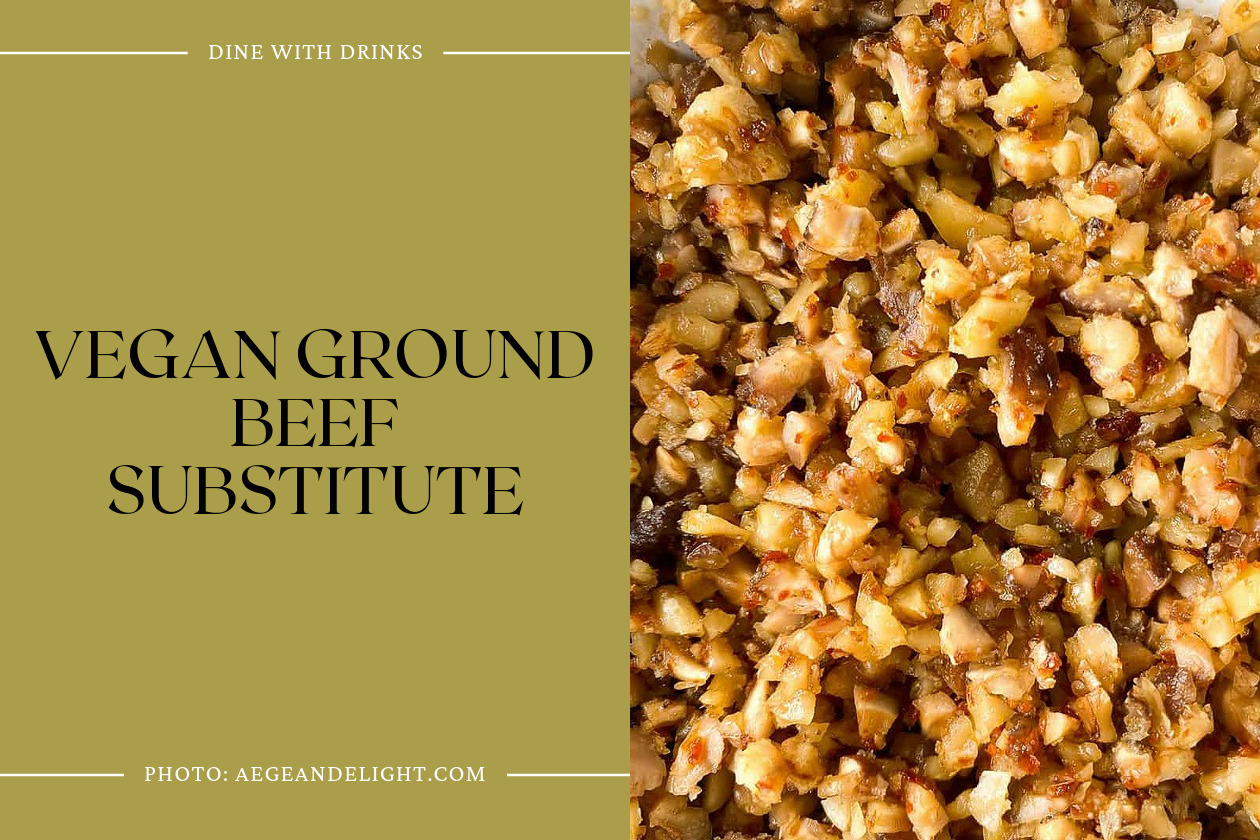 Vegan Ground Beef Substitute