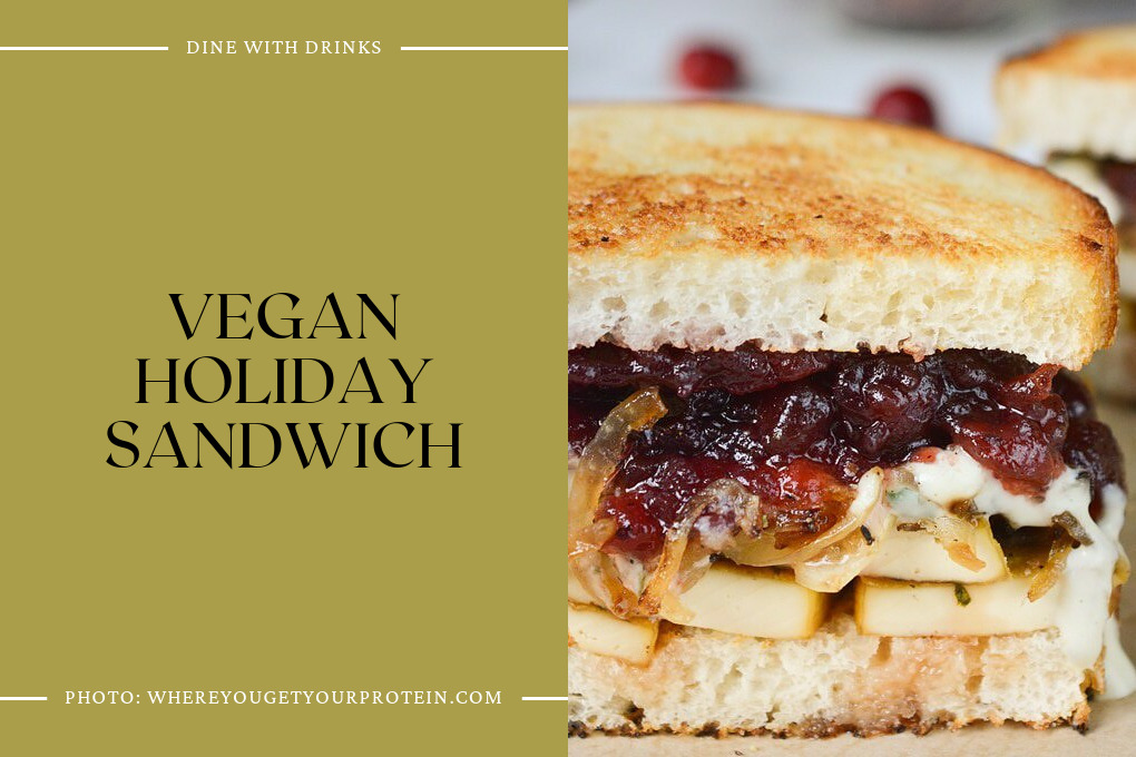 Vegan Holiday Sandwich