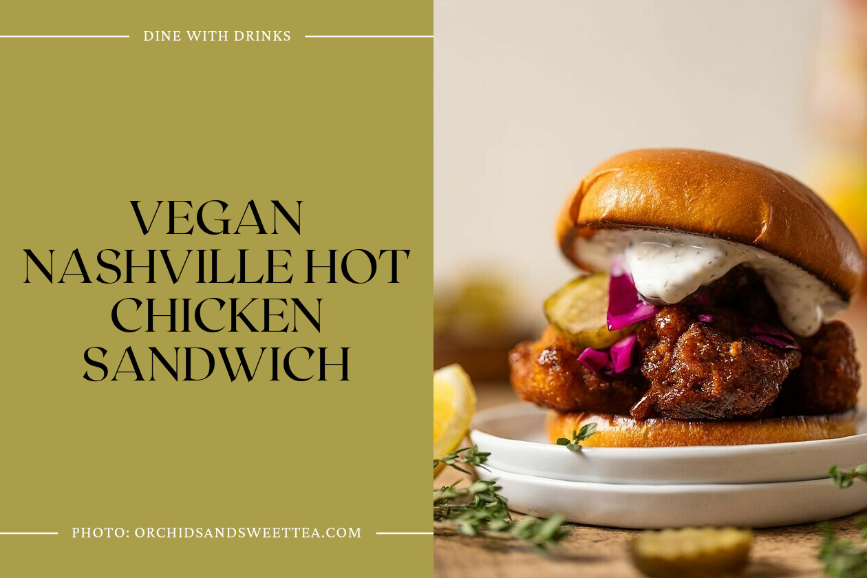 Vegan Nashville Hot Chicken Sandwich