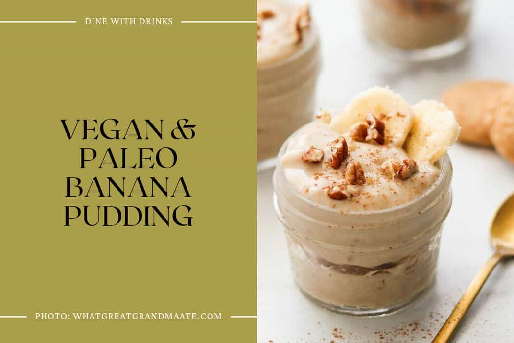 Vegan & Paleo Banana Pudding