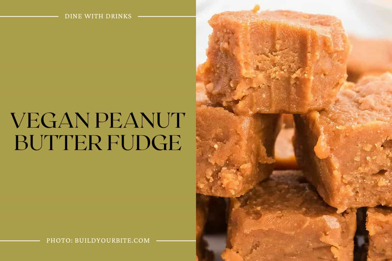Vegan Peanut Butter Fudge