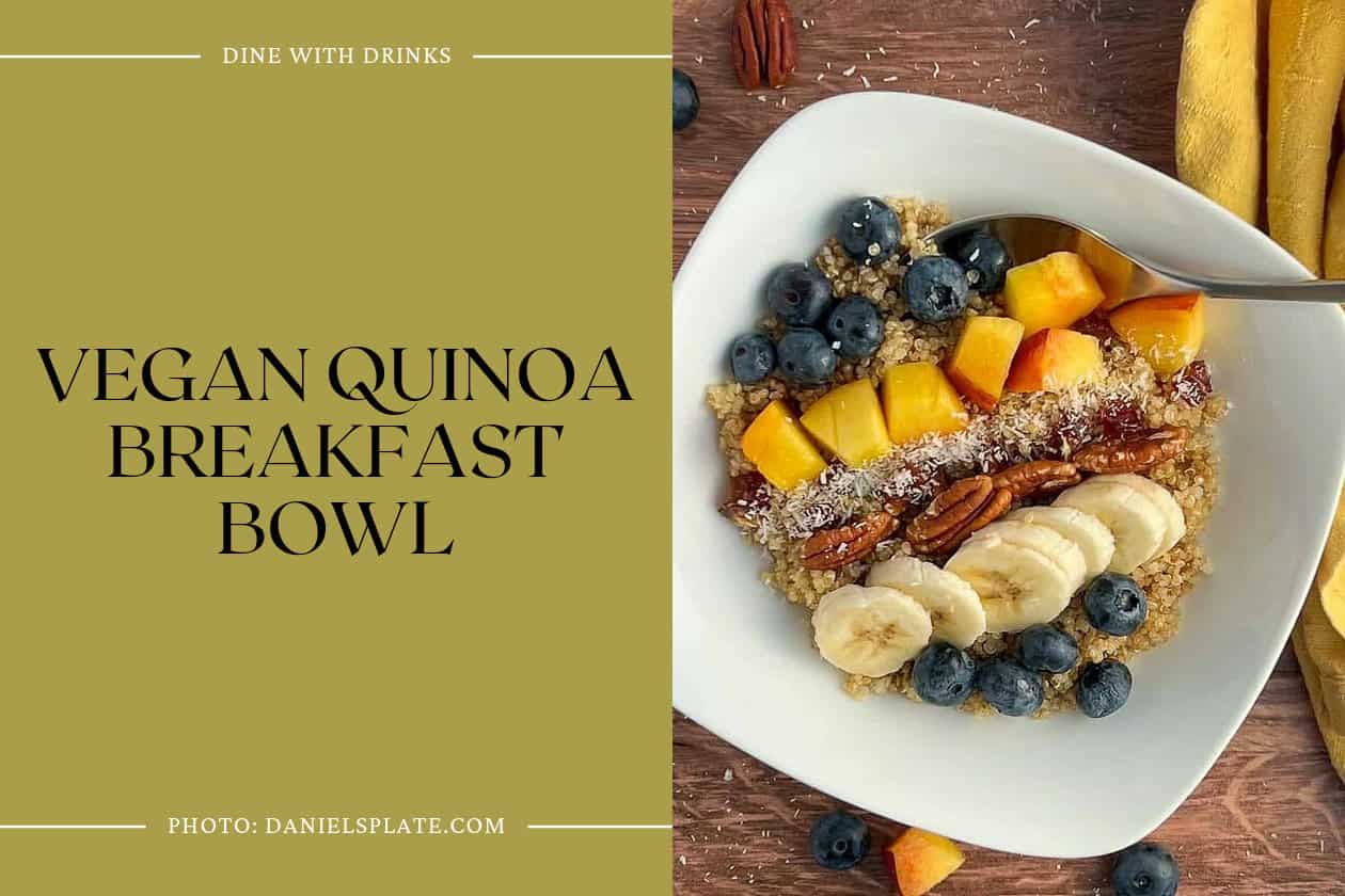 Vegan Quinoa Breakfast Bowl