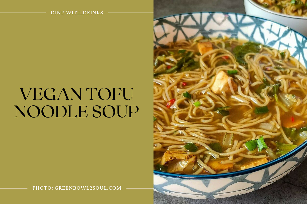Vegan Tofu Noodle Soup