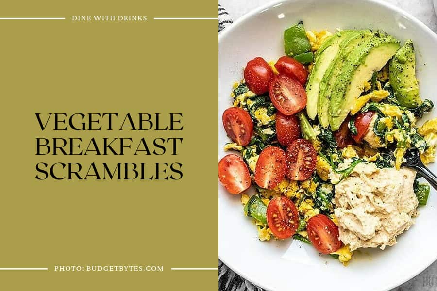 Vegetable Breakfast Scrambles