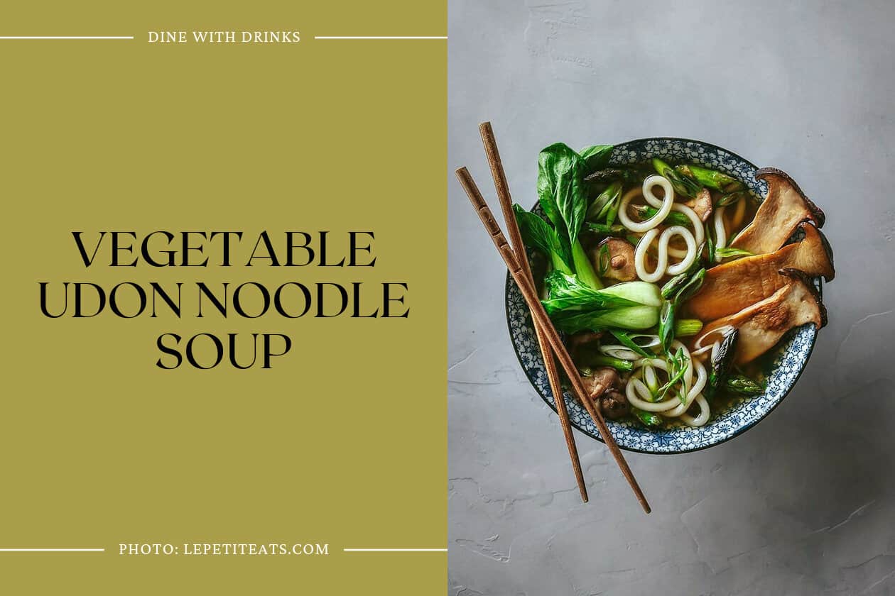 Vegetable Udon Noodle Soup