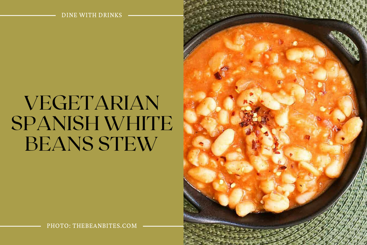Vegetarian Spanish White Beans Stew