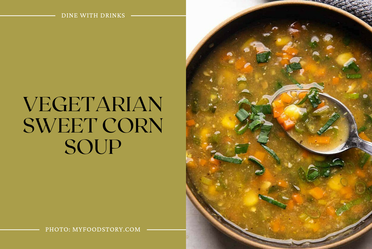 Vegetarian Sweet Corn Soup