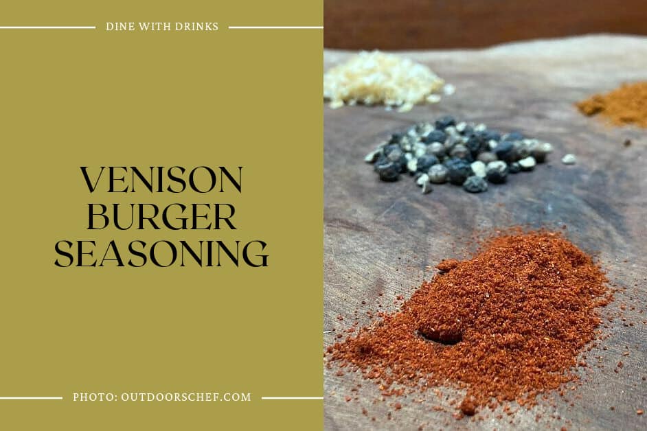 Venison Burger Seasoning