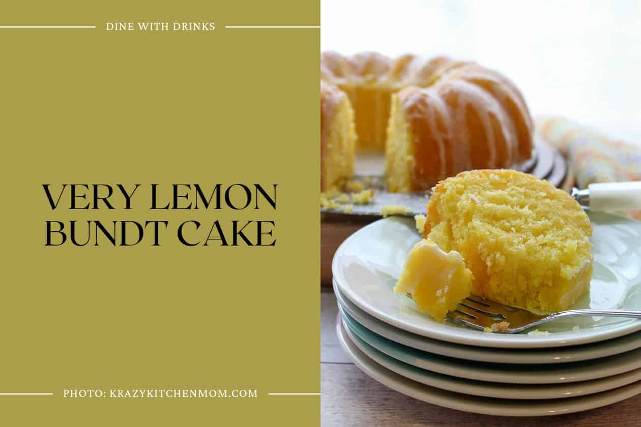 Very Lemon Bundt Cake