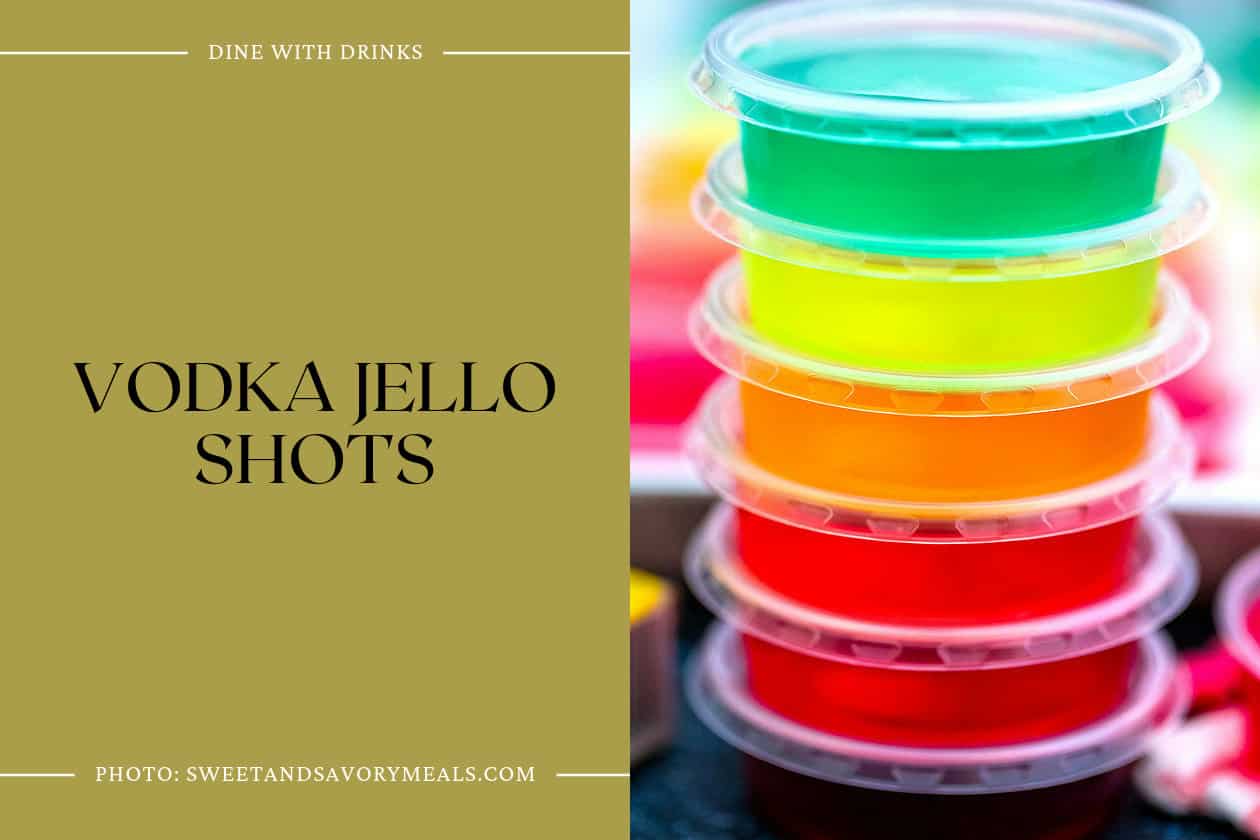 Vodka Jello Shots