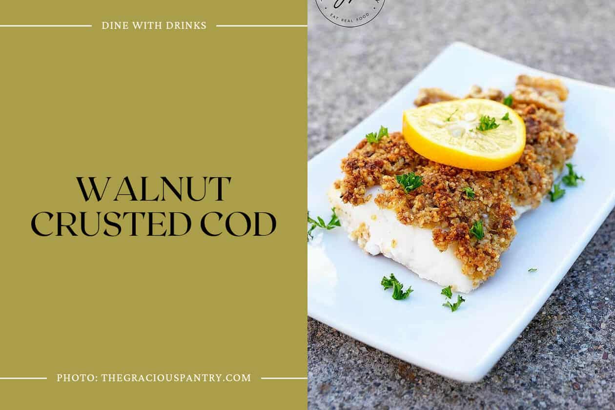 Walnut Crusted Cod