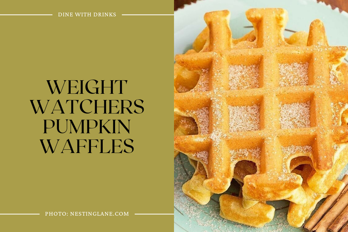 Weight Watchers Pumpkin Waffles