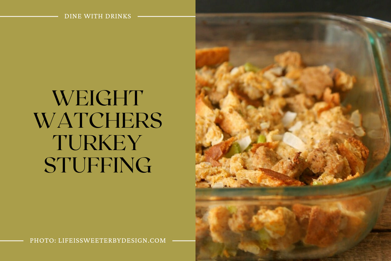 Weight Watchers Turkey Stuffing