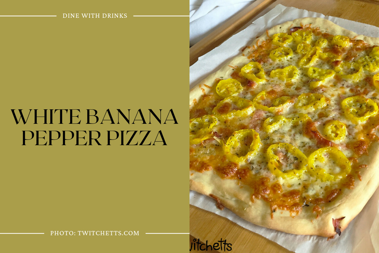White Banana Pepper Pizza