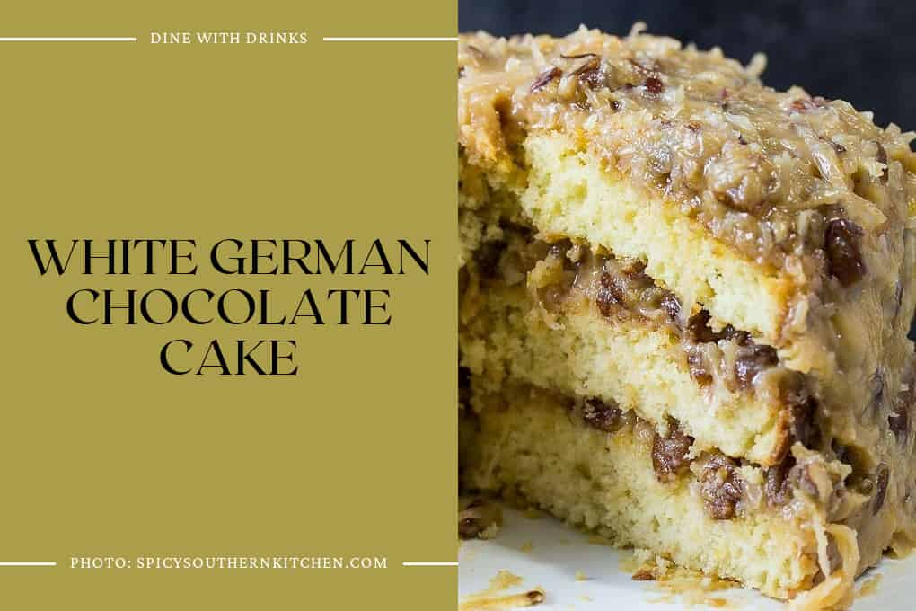White German Chocolate Cake