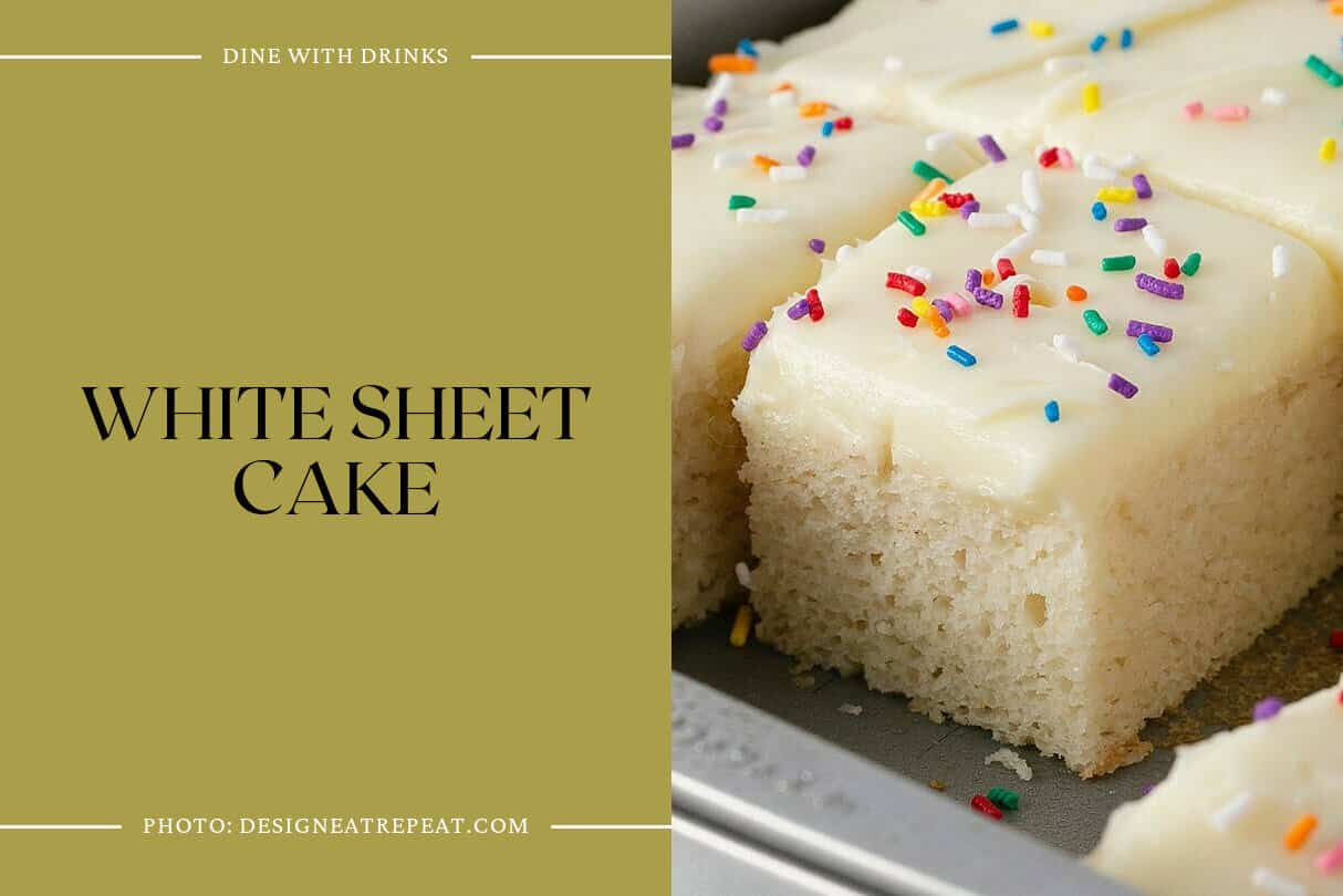 White Sheet Cake