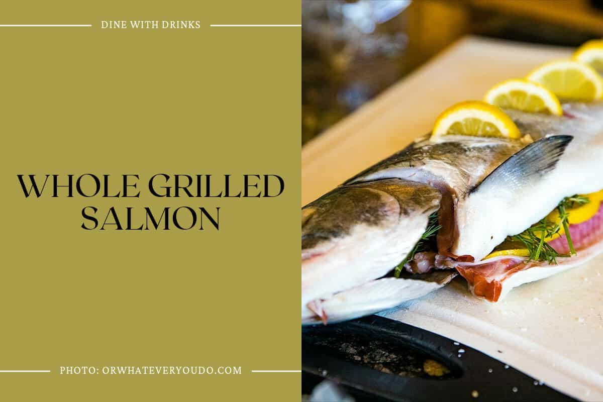 Whole Grilled Salmon