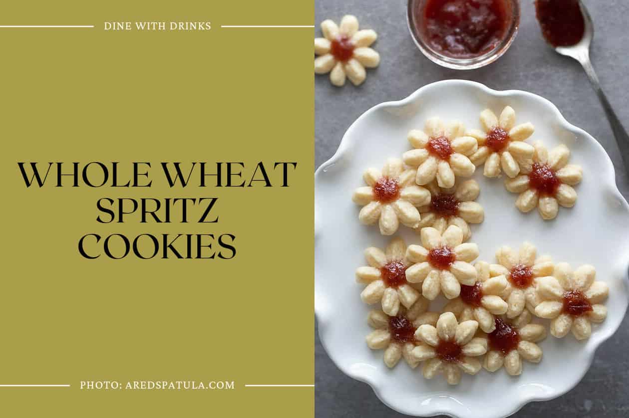 Whole Wheat Spritz Cookies