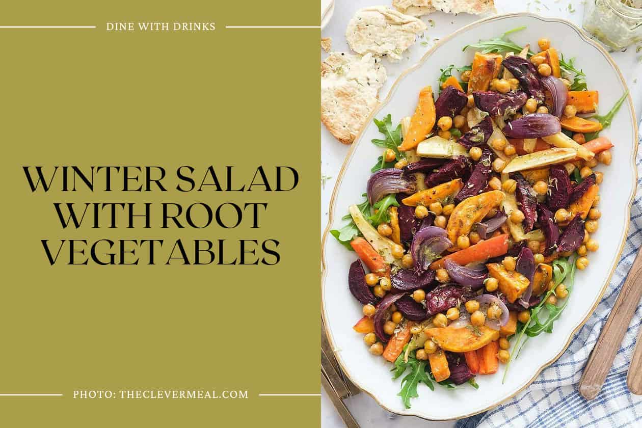 Winter Salad With Root Vegetables