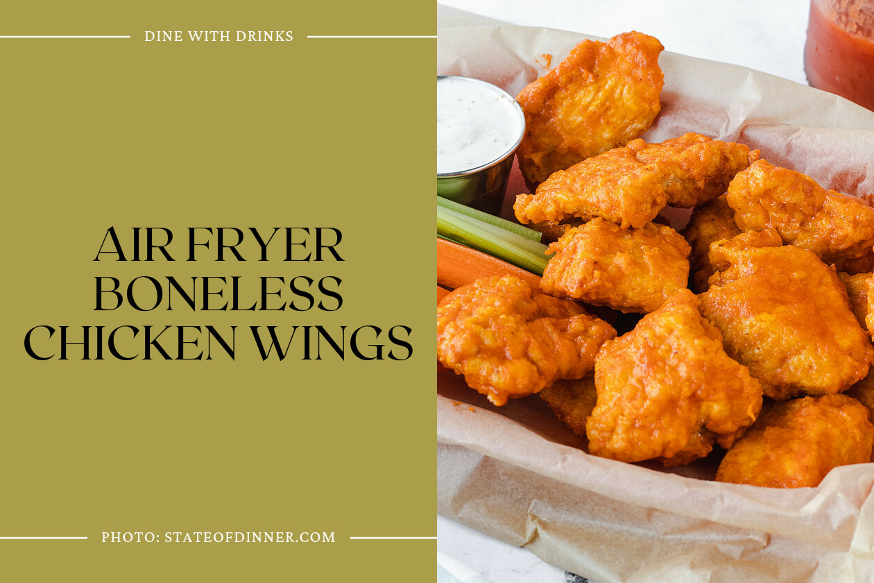 Air Fryer Boneless Chicken Wings