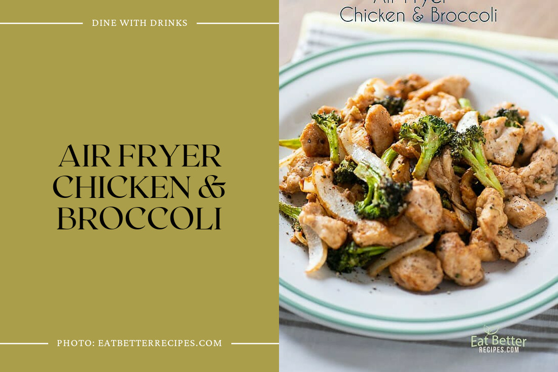 Air Fryer Chicken & Broccoli